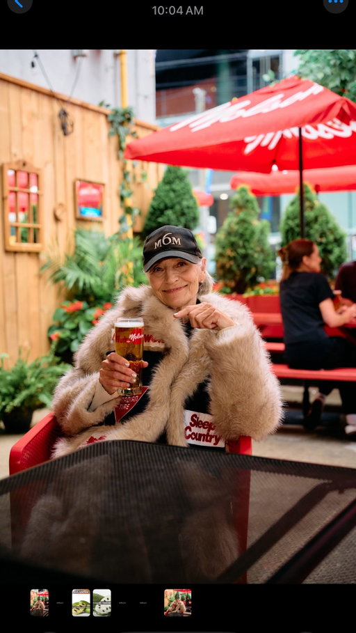 The patio wasn’t going to enjoy itself 👀 . Molson is brewing something fun for Canada Day . Follow @molson  for the drop tomorrow #AD #LDA #the6mom #molson  #canadaday