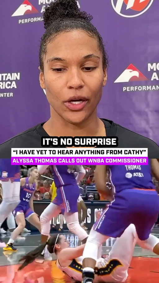 Alyssa Thomas calls out WNBA Commissioner after being suspended for Caitlin Clark incident 👀