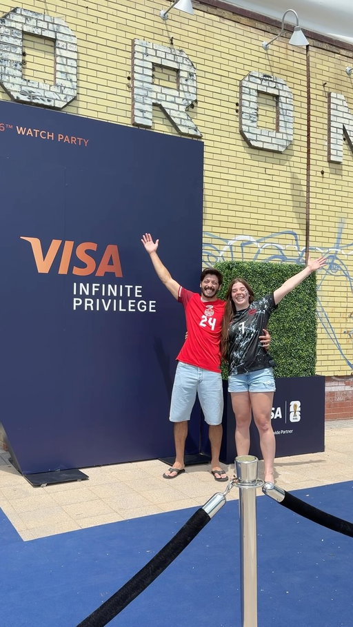 #VisaPartner No FIFA World Cup 2026™ tickets? No problem!

This is what a Visa Infinite Privilege match-day experience looks like. From premium hospitality to unforgettable FIFA World Cup™ energy, this was the next best thing to being in the stadium.

@visaca 

⚽️🏆

#VisaInfinitePrivilege