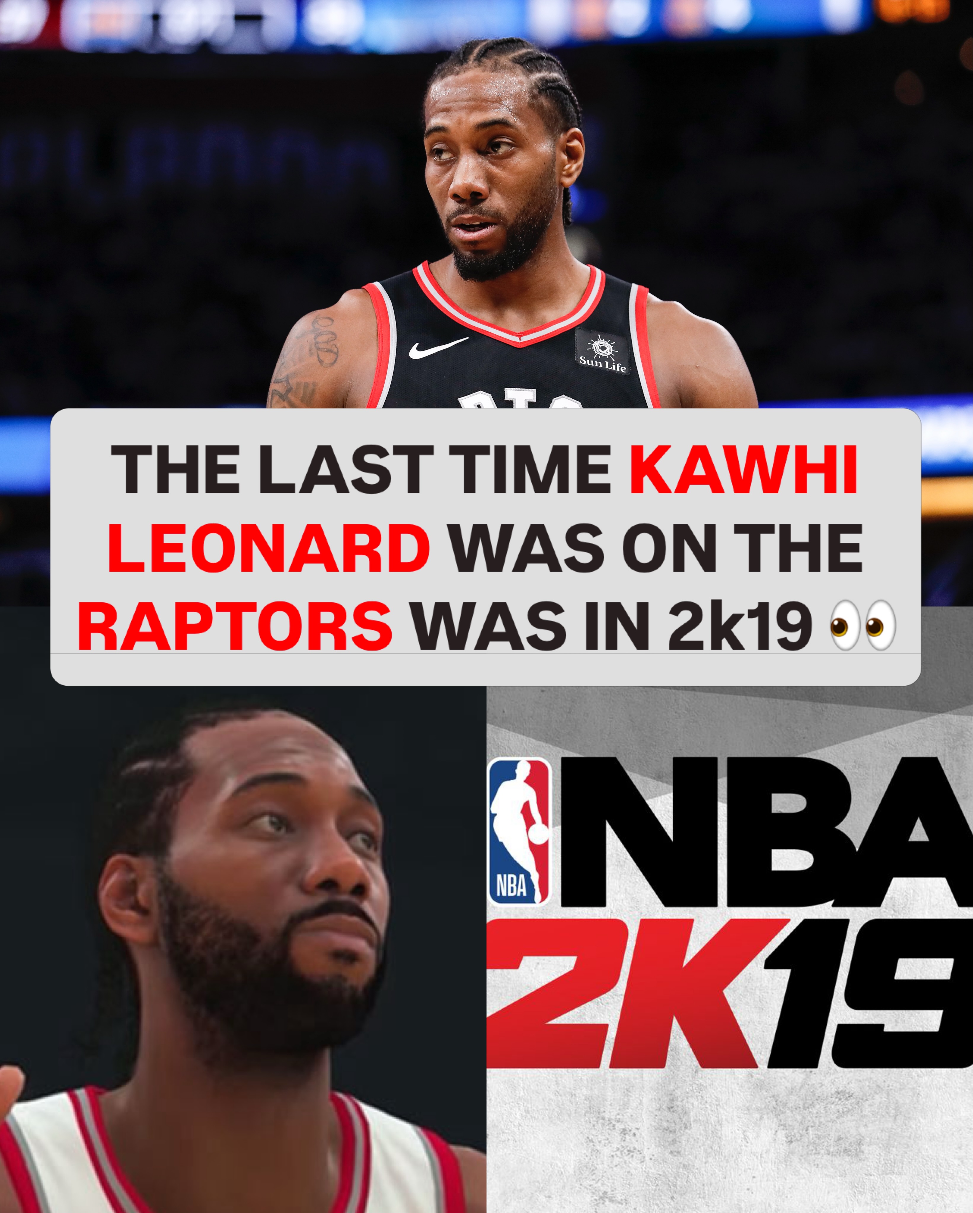 Kawhi Leonard is returning to Toronto‼️👀

Will y’all be playing as the Raptors in 2k27⁉️

#2k
