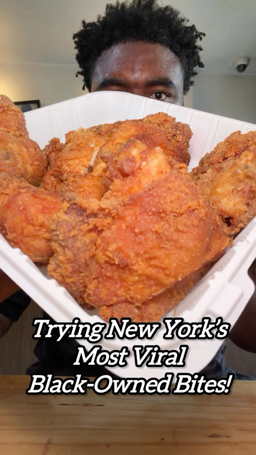 Trying some of New York’s most viral black-owned bites! #nyc #nyceats #foodies #foodreview #nycfood