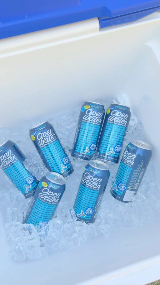 Call it a can-cussion.

Fun fact: Open Water helps eliminate more than 100,000 plastic bottles every day. And counting. 💧