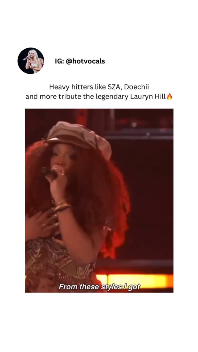 Lauryn Hill received the Living Legend Icon Award at the BET awards this past weekend and the tribute performances were iconic. We took a trip down memory lane through her legendary discography and got to appreciate all the generations of music that she’s influenced. #explore #laurynhill