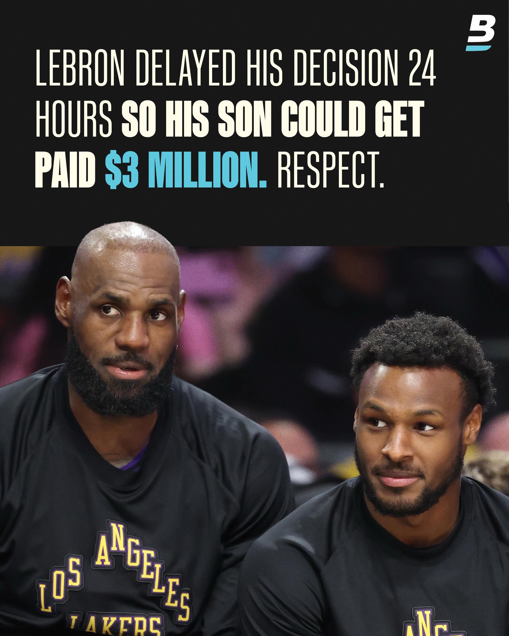 Bracing for the “LeBron James has signed with the Golden State Warriors” notification…

Where do you think LeBron is going?? 👀