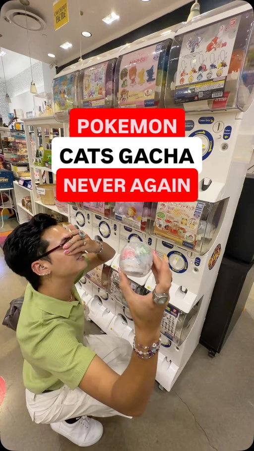 NEVER GIVE UP!! Who’s your fav?! SKITTY FOREVER!!  
 
 

 @thegamechest @gachagotchastore 
#pokemon #blindbox #gacha #cat #pokemoncat