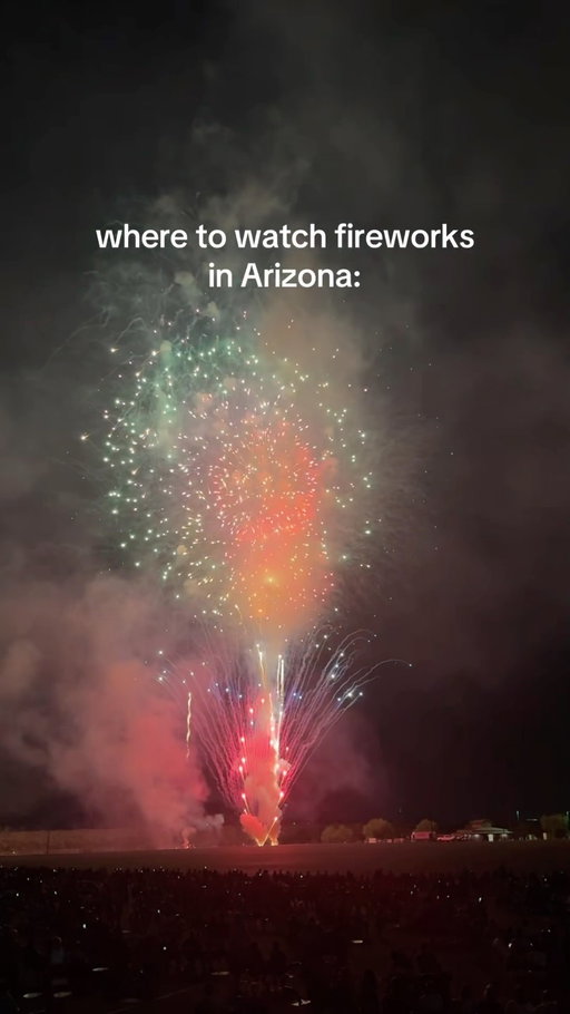 FOURTH OF JULY 🇺🇸 Here are my favorites & recommended spots: 🎇

West World of Scottsdale

Tempe Diablo Stadium

VIB Hotel Rooftop Tempe

Skysill Rooftop Tempe

W Scottsdale Rooftop

Lake Havasu

Dr A.J. Chandler Park 

Westgate Entertainment District (July 3)

Schnepf Farms, Queen Creek 

🧨 OTHER places to watch fireworks include:

Steele Indian School Park Phoenix

Fountain Hills 

Lake Pleasant (July 3rd)

Surprise Community Park 

Peoria Sports Complex

Downtown Mesa

Gilbert Regional Park 

Buckeye Airport 

Some venues this year swapped fireworks for drones, but all of the above will have fireworks! How will you be celebrating the 4th of July? Let me know in the comments 😎
•
#phoenixarizona #azevents #fireworkshow #4thofjuly2026 #thingstodoinarizona