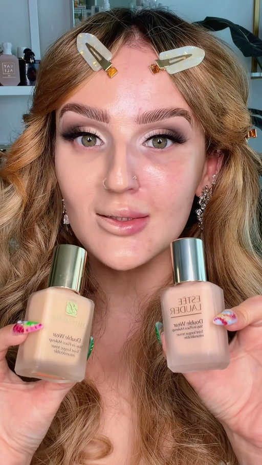 OUT WITH THE OLD AND IN WITH THE NEW @esteelauder DOUBLE WEAR FOUNDATION!!! Thank gosh!!! @ultabeauty #EsteeLauderPartner #DoubleWear #UltaBeauty #MadeForMore