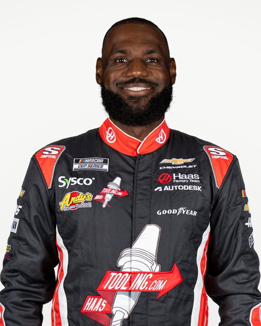 LeBron to Haas Factory Team in a second Cup car in 2027? 🤔 

#NASCAR