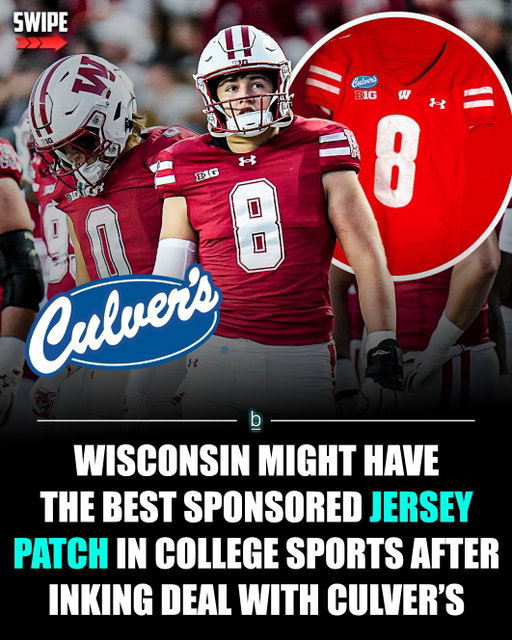 The NCAA officially opened the door for schools to put sponsored patches on uniforms earlier this year, and while plenty of fans hate the idea, Wisconsin may have found the one exception. 🧀🍔

The Badgers announced that their football, men’s basketball, and hockey teams will wear Culver’s patches on their jerseys, creating what might be the most fitting sponsorship in college sports.

Starting this season, schools are allowed to place sponsor logos up to four square inches on uniforms as college athletics continues to embrace new revenue streams. Wisconsin had already added UW Health patches to its women’s teams, but fans were waiting to see what the men’s programs would do. 

Turns out, they landed a partner that actually makes sense. 🔥

Culver’s was founded in Wisconsin in 1984 and has grown to nearly 1,100 locations nationwide, with more than 150 restaurants across the state. 🍽️

Between ButterBurgers, cheese curds, and frozen custard, it’s become one of the most recognizable Wisconsin brands around.

Most jersey ads still feel out of place, but if schools are going to embrace sponsored patches, this is probably the blueprint. It’s hard to imagine many Badgers fans complaining about repping a hometown favorite on game day. 🍦🏈

Follow 👉 @brobible for all things “dude” 😎 

#ncaa #culvers #guys #men #dudes