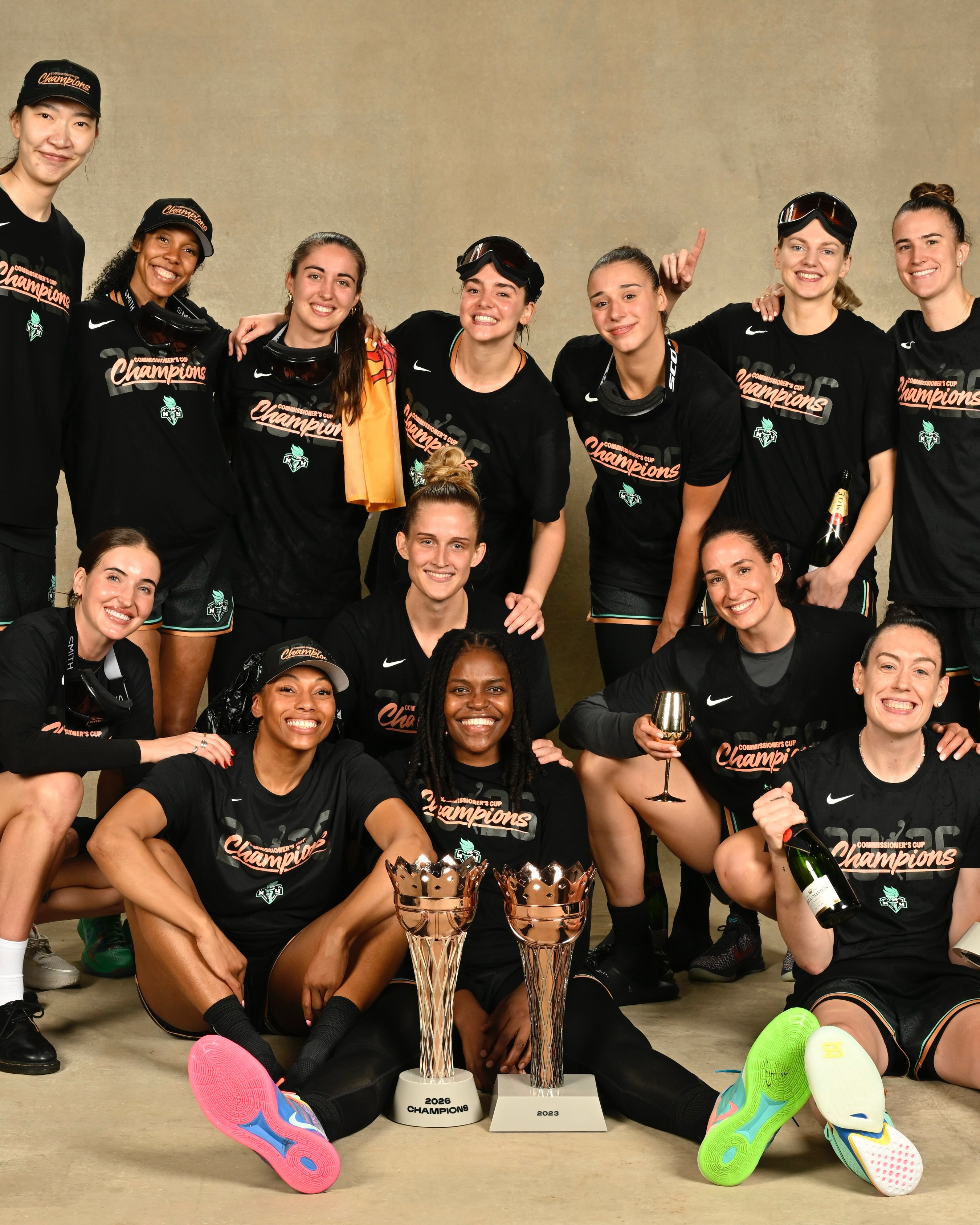 Queens of the Cup 👑

Your 2026 WNBA Commissioner’s Cup Champions and the first two-time Commissioner’s Cup champions, the @nyliberty. 

2026 WNBA Commissioner’s Cup presented by @coinbase