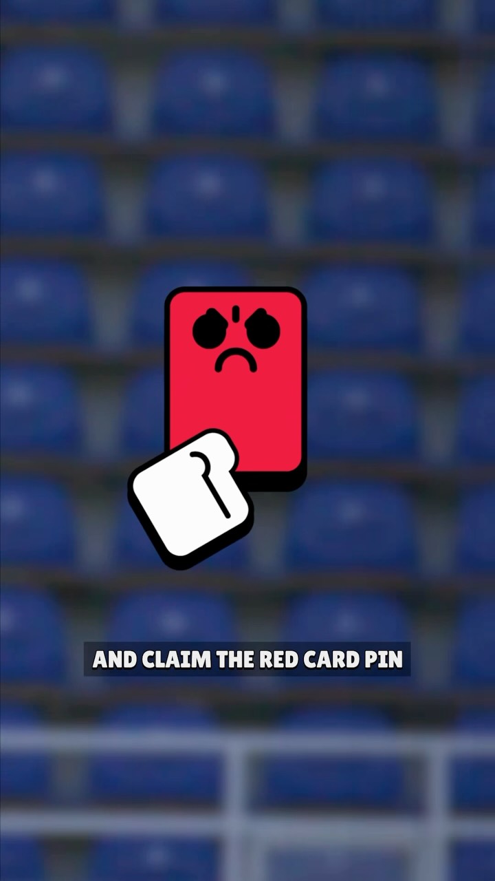 🟥 FREE Red Card Pin 🟥

Get the Red Card Pin from the Shop (or 1000 Bling if you already own it) and flash it 2.5M times while playing to boost the reward to an Ultra Trophy Box!

The last adidas Half-Time Challenge is on! #adidasStarrCup ⚽️🔥