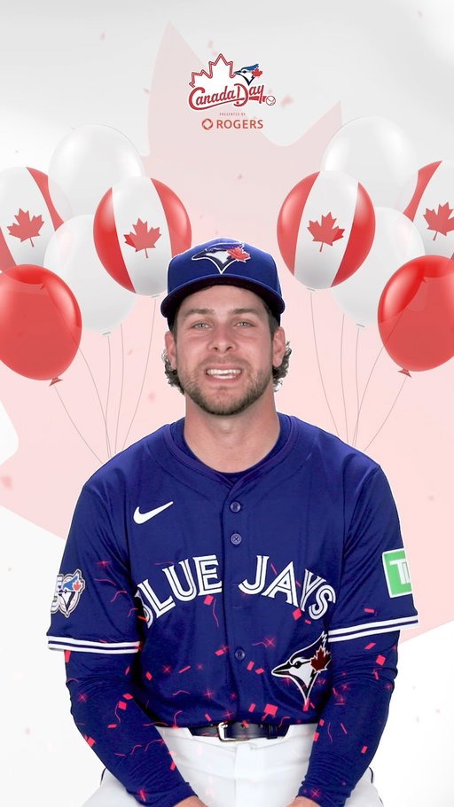 “I love you Canada“ ❤️🇨🇦
Happy #CanadaDay from your Blue Jays!