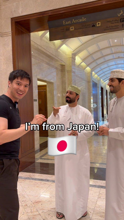 Omani Sign Language 🇴🇲🤯
.
Come to Oman to experience the best hospitality ❤️
@experienceoman 
#oman #arabic #japan #asl #usa