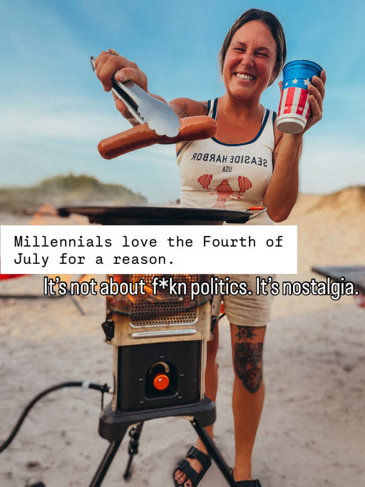 The Fourth of July isn’t my favorite because of politics.
It’s my favorite because it still feels like summer used to.
Share if that’s why you’re celebrating Fourth of July too🇺🇸