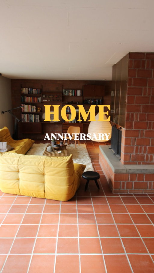 Today marks exactly 4 years since I became the proud owner of this mid-century bungalow.

With this post, I want to celebrate the work I have put into this home over the past few years — but also to remind myself how grateful I am for the gift of being able to live here. It is something I never take for granted.

From the very beginning, it was important to me to leave the house as untouched as possible and to renovate it step by step, always with respect for its architecture, its history and its original spirit.

I am incredibly thankful for this chapter of my life and for all the visitors, conversations and fellow mid-century lovers who have accompanied me on this journey.

A big thank you to this wonderful community. And I can already tell you: this is not the end. There is still a lot to do and a few dreams waiting to be brought to life.

I am excited for the years ahead with my bungalow and, of course, with all of you.

Terracotta · Architectural materials · Midcentury modern · Midcentury architecture · Modernist architecture · Case Study Architecture · Interior design · Natural materials · Sustainable architecture · Warm interiors · Minimal design · Interior styling · Design details · Bungalow architecture