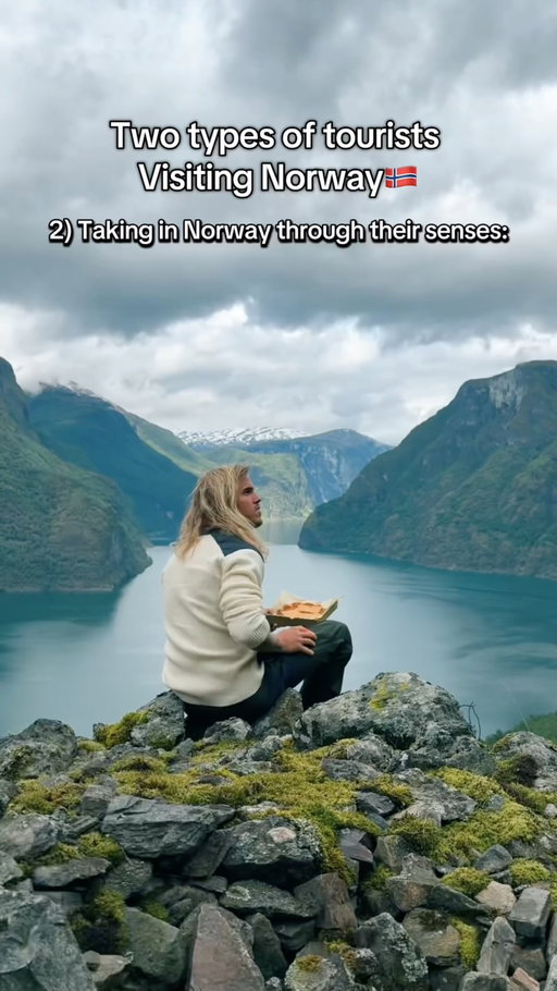Ooookei, we know, it’s difficult, but be honest: Are you more like tourist type 1 or 2?🇳🇴👀 

🎥 @henrikjordal