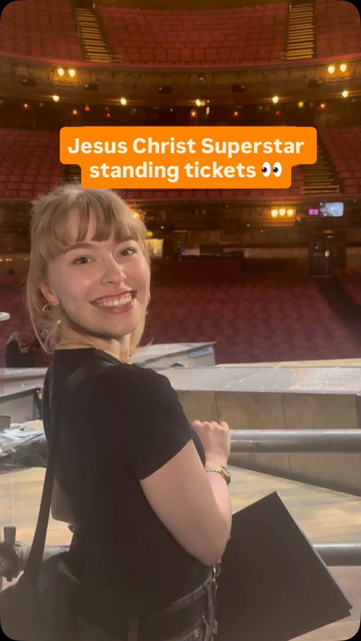Giving you an exclusive view of the @jesuschristsuperstar standing tickets 👀

Who’s going to see JCS this summer and if so are you standing? 

Honestly get those tickets snatched up for the run at Drury Lane because this experience is not to be missed 🤩

#jesuschristsuperstar #londonpalladium 

ad-gifted tickets @jwoosocial ❤️
