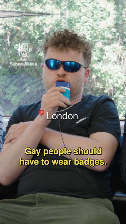 Episode 737: Gay people should have to wear badges!! @tiernancomedian (📍London) 

Host: @Kareem
Created/Produced by Kareem Rahma (@kareem) and Andrew Kuo (@akuoproject)
Creative Producer and Editor: @tylerbat
Associate Producer: @ramy_shafi
Cameras: @mayadesolages @laurence.hills

#podcast #hottakes #subwaytakes #interview #london