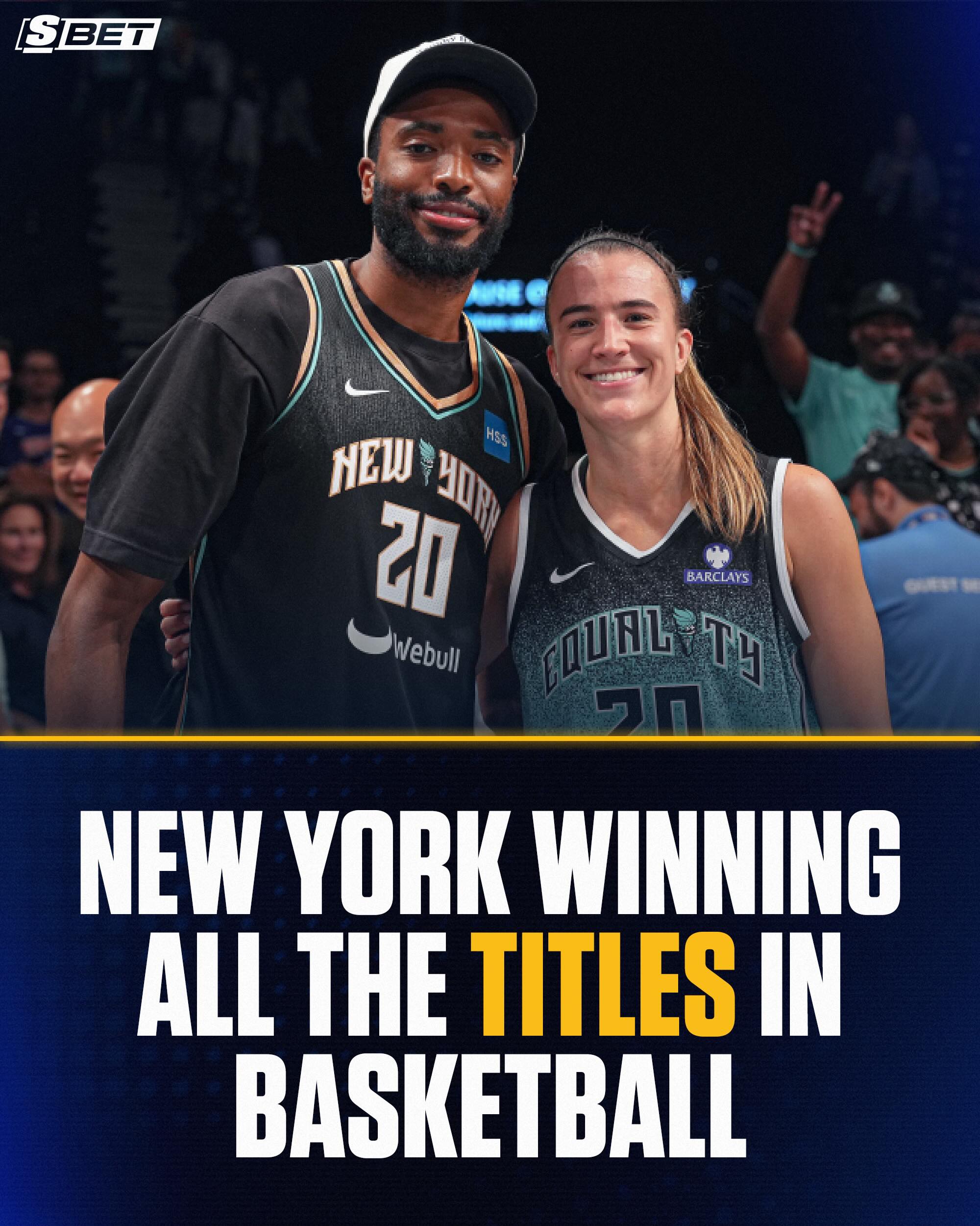 In December the Knicks captured the NBA Cup and went on to win the NBA Finals in June. After winning the commissioners cup, can the Liberty do the same? 🗽

#wnba #knicks #liberty #newyork 

2025 NBA Cup Champions 

2026 NBA Finals Champions 

2026 Commissioners Cup Champions

2026 WNBA Finals Champions? 🤔