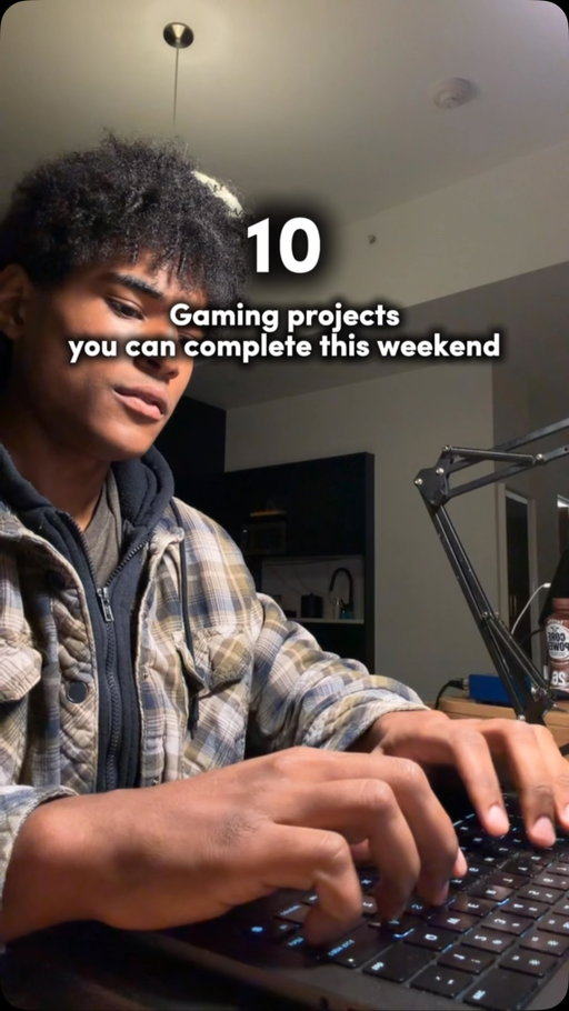 I interviewed with Nintendo recently, took game design @ cornell and video games are my passion so I recommend you try these!

game systems:

1. 2D platformer with custom physics. Write your own gravity, collision, and movement from scratch instead of using built-in engines.
Tech: C#, Unity, custom rigidbody system.

2. Procedural dungeon generator. Randomly generate rooms, hallways, enemies, and loot every playthrough.
Tech: C#, Unity or Godot, graph algorithms.

3. Enemy AI with behavior trees. Enemies that patrol, chase, flank, and retreat using a real behavior tree, not if-else chains.
Tech: C++, Unreal Engine or Unity C#.

4. Inventory and crafting system. Drag-drop items, stack them, combine materials. The system behind every RPG.
Tech: C#, Unity, ScriptableObjects, UI Toolkit.

game tools and AI:

5. In-game level editor. Let players build, save, load, and share their own levels inside the game.
Tech: Unity, C#, JSON serialization.

6. Replay system. Record inputs frame by frame and play them back perfectly. Fighting games run on this.
Tech: C or C++, Unity or Unreal, deterministic simulation.

7. AI NPCs with dynamic dialogue. Connect an LLM to a game character so players talk to NPCs instead of clicking scripted lines.
Tech: Unity, C, OpenAI API, WebSocket.

multiplayer and networking:

8. Real-time multiplayer lobby. Players connect and sync in the same world with lag compensation and client prediction.
Tech: C, Unity Netcode or Photon, relay servers.

9. Turn-based multiplayer game. Strategy or card game with matchmaking, turn validation, and server-side anti-cheat.
Tech: Node.js, WebSockets, React or Unity, MongoDB.

10. Game jam game shipped on itch.io. Build a complete game in 48 hours and publish it. Finished and playable beats perfect and unfinished.
Tech: Unity or Godot, itch.io.

save this and start building, github in bio with more projects!