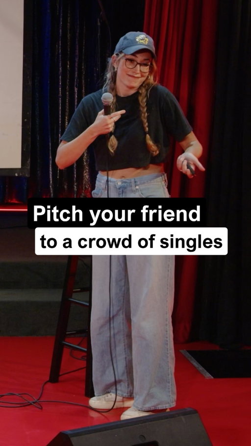 Would you let your friend pitch you to a crowd of singles to try and land you a date?

Well that’s what happens at Pitch and Pair. Friends, family, and coworkers make a slide deck presentation to pitch you to a crowd of singles.

This pitch is by Cristina @criimarii , pitching her friend Ridge @ridgehershberger , the dairy farmer who’s a good listener, smart, funny, and won’t make you watch all the Lord of the Rings.

Want to connect with Ridge? Comment “Hey Ridge” and we’ll get you connected.

Upcoming events:
NYC 7/31 • Chicago 8/18
LA + London announcing soon

#pitchandpair #nycevents #datingnyc #LAdating #singlesevent
