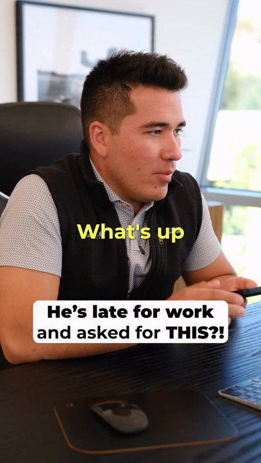 Do you think Josh deserves a black car to work every day?

#Amalfijetsapp #OfficeDrama #CarService