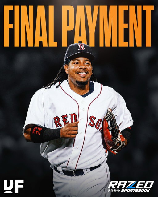 The Red Sox have officially made their final deferred payment to Manny Ramirez. 💰

Boston paid Manny more than $2 million every July 1 from 2011 through 2026 as part of his deferred contract.

After 16 straight years of getting paid, the checks have officially come to an end. 👏💸

Via x/BOSThrowback