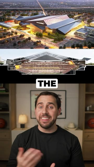 The Cleveland Browns new stadium will be built almost entirely underground 🤯