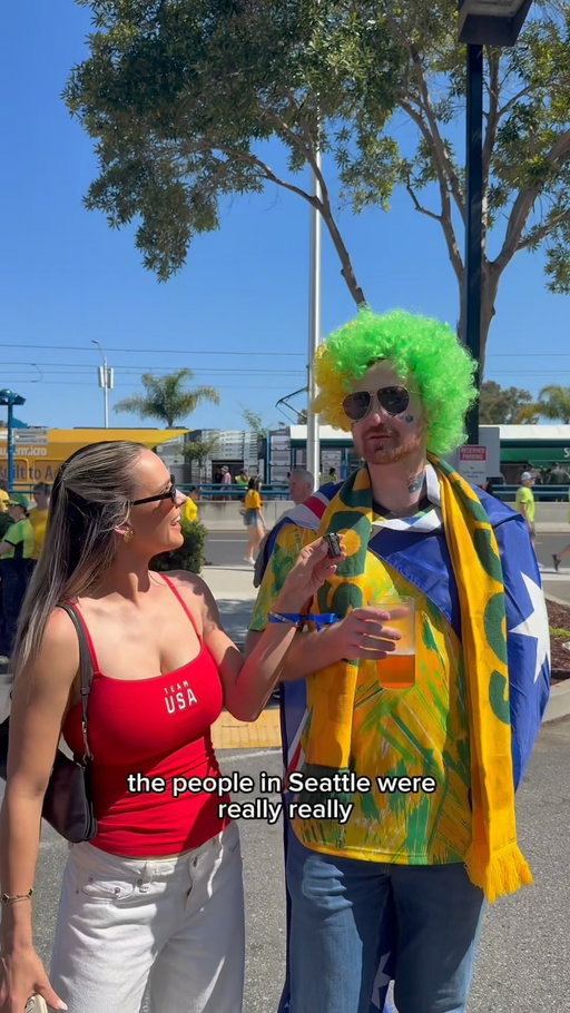 Turns out they all love Americans 🥹 #fifa #worldcup #soccer #usa