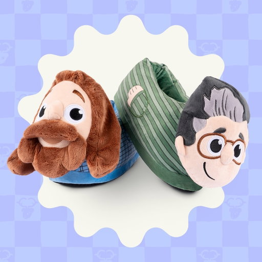 Is this the coziest collectible we’ve ever released?🥰 Introducing the latest Mythical Society quarterly collectible: Rhett & Link Slippers! 

Available in two sizes, All Access members can start redeeming as soon as they’re eligible (check your status in the Merch & Collectible tab). 

Not a member? Join All Access at the link in our bio to get yours!✨