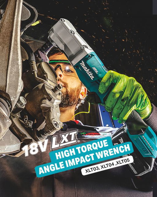 Explore three new compact angle impact wrenches that deliver up to 390 ft. lbs. of nut-busting torque and 250 ft. lbs. of fastening torque, the highest in the 18V and 12V categories. They are ideal for working in tight spaces. 

#MakitaUSA #MakitaTools #MakitaLXT