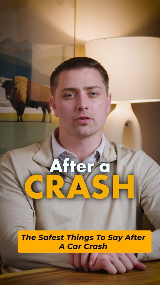 What you say after a crash matters more than you think.

In the moments after an accident, it's natural to want to apologize, explain what happened, or tell everyone you're okay. But those statements can be misunderstood and used against you later.

Keep the conversation simple: check on everyone's safety, exchange information, call the police if needed, and stick to the facts. Let the evidence - not your emotions - tell the story.

📌 Save this post now. You'll be glad you remember it if you're ever involved in a wreck.

#CarAccident #PersonalInjury #TexasLaw #KnowYourRights #WestTexas #LegalTips