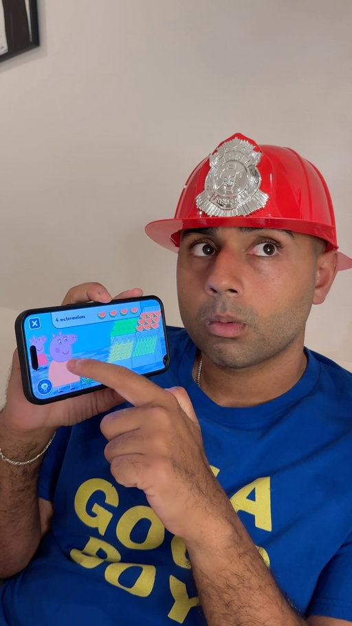 He LOVES Playtime With Peppa on Netflix Playground. It has many more games your kids can play all included with your Netflix subscription #NetflixPartner