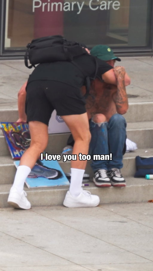 “Seeing other people smile, makes me stop crying” 🥹❤️ (Crowdfund Link In Bio) @mdmotivator 

Internet meet Joey.

Joey is a 36 year old artist, currently battling homelessness in Los Angeles. Joey’s dream is to be an artist, have a home, and remind others that they matter and they are loved.

Although Joey doesn’t have much, he was willing to give me his artwork for free, because I told him it was for my mom and he recently lost his mom, so that meant a lot to him.

Let’s all come together and show Joey the power of the internet and bless him. 100% of the net funds raised will go to covering Joey’s living expenses and finding him a home. Be kind and love always ❤️