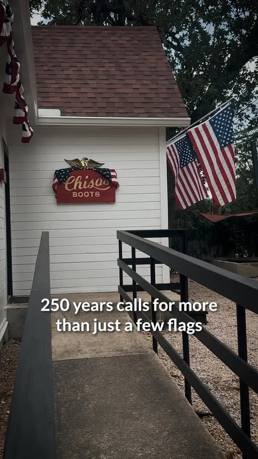 250 years calls for more than just a few flags 🫡