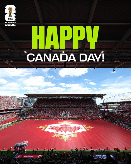 Happy #CanadaDay! 🇨🇦

A few stats and facts around the co-hosts during @FIFAWorldCup 2026 📊