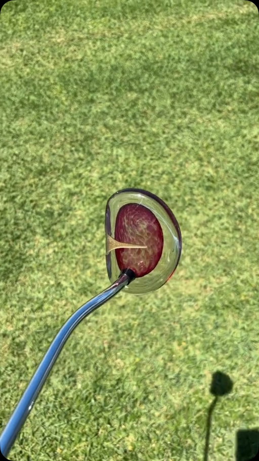 Who would try this glass golf putter? #golf #golfer #golfercourse