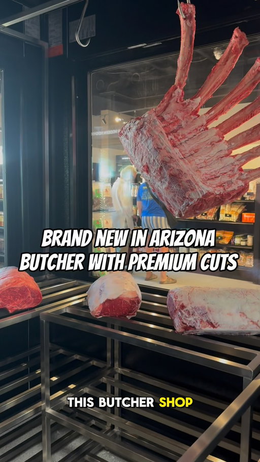 NEW BUTCHER IN AZ 🥩 it’s definitely grilling summer, ☀️ so check out all these great deals you can get on these premium cuts and all-natural meats!! #ad This is Southern Steer’s first Arizona location, and they’re known for their signature marinated products that are burstingg with flavor! 🤤 Cooking & grilling made easy, when it’s already been seasoned and all you have to do is throw it on the stove or grill. 🍖They have their very own line of sauces & seasonings which are available for purchase in the store along with some local AZ finds! They don’t just have the meats, they’re a one-stop-shop and have everything you could need to go with your meal. 
🎆 Grilling this weekend for 4th of July? They have special deals going on all the time like Mondays 15% Pork Chops, Tuesdays 35% off Marinated Chicken, Wednesdays 🤑 10% off all Wagyu, etc.. Follow along to see what I ended up taking home, and to see my next video grillin some Southern Steer Butcher meat up!!
Address: 1095 W Queen Creek Rd, Suite 6, Chandler, AZ 85248
•
#azfoodie #arizonaevents #grillingseason #localbutcher