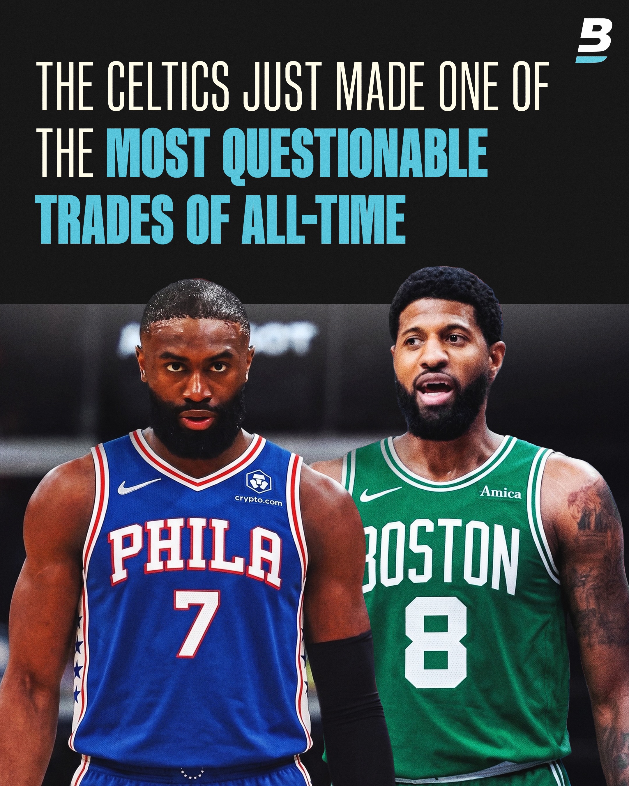 Dang the Celtics really did not mess with Jaylen Brown