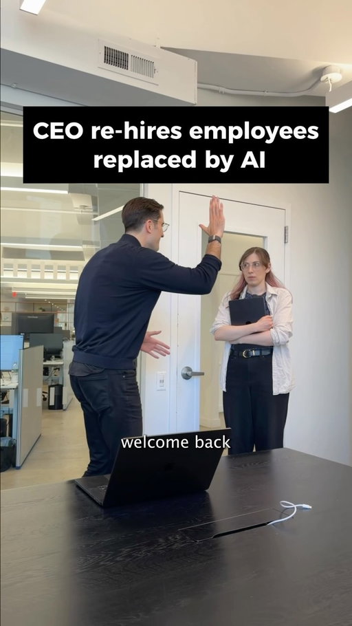Glad to have our jobs back or whatever …