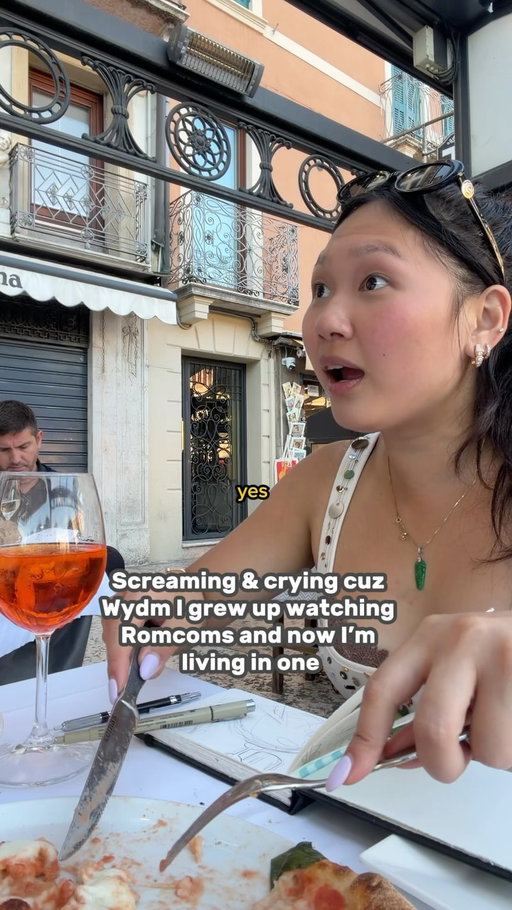 In Romeo & Juliette’s city too ( Verona) 
Part two coming soon 🤪

#livepainting #relationships #foodillustration #italy #love