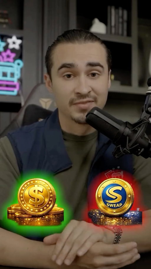 Two coins, two purposes. Confusing them is how you play it wrong