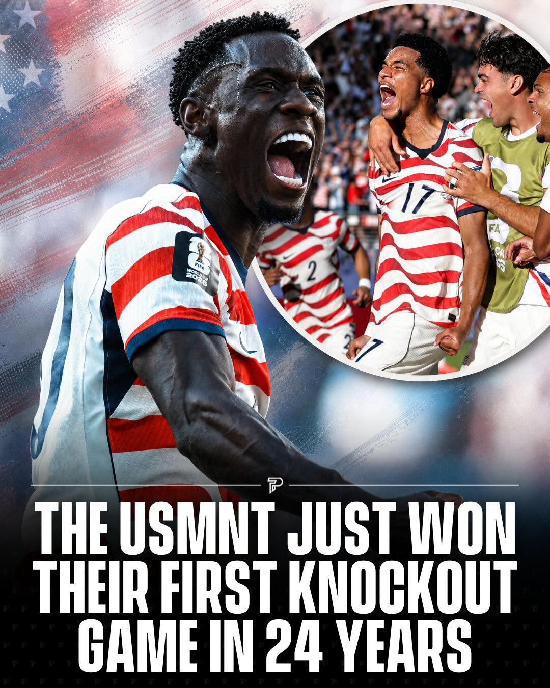 The USA have won a World Cup knockout match for the first time in 24 years. 🇺🇸🏆

A wait stretching back to 2002 is finally over, as the USMNT beat Bosnia & Herzegovina 2-0 to book their place in the Round of 16. Folarin Balogun and Malik Tillman got the goals on a night that will go down as one of the biggest moments in modern U.S. soccer history.

Twenty-four years later, the wait is finally over. 👏

#Pubity #WorldCup #USA #Football #Viral