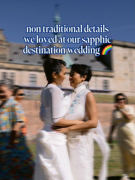 Has it already been a month!?! We look at our wedding album almost every day 😭🌈🤍

Photos @ievaviphoto