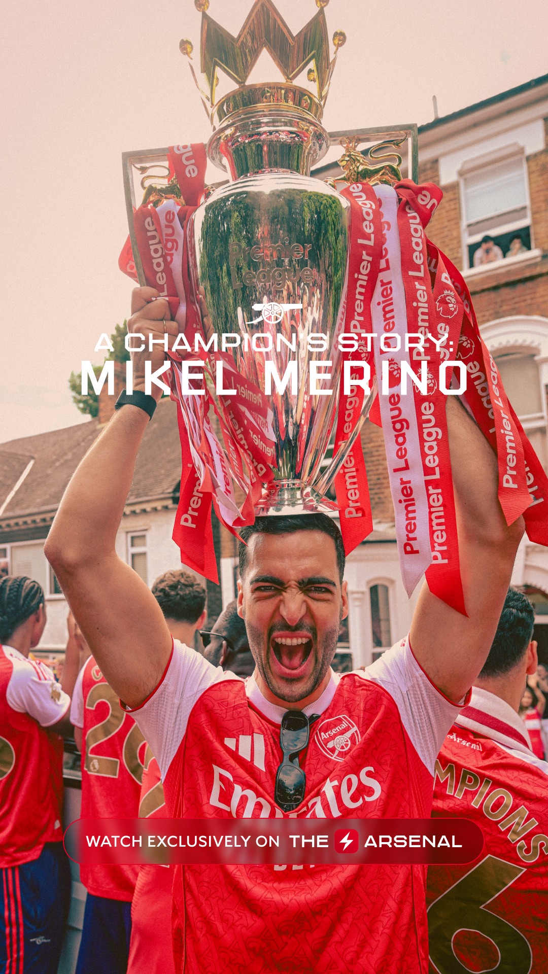 💬 "I dreamt of it when I was a kid."⁣
⁣
Watch A Champions Story: Mikel Merino on The Arsenal now 🏆 📺