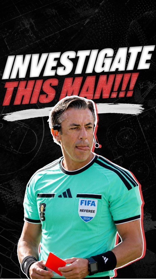 SOMEONE INVESTIGATE THIS MAN! After Folarin Balogun got a red card last night, the Americans started looking into the ref that gave him the card.

And we found that Raphael Claus here has some skeletons in his closet 👀