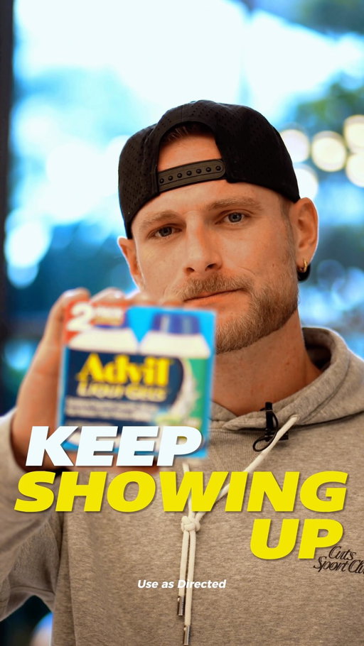 #ad Recovery is part of the grind too. I’ve learned the smarter move is handling pain early so it doesn’t slow down everything else I have going on. @advilrelief helps keep me moving, training, creating, and showing up every day. Use as directed. #AdvilPartner #nopainnogain