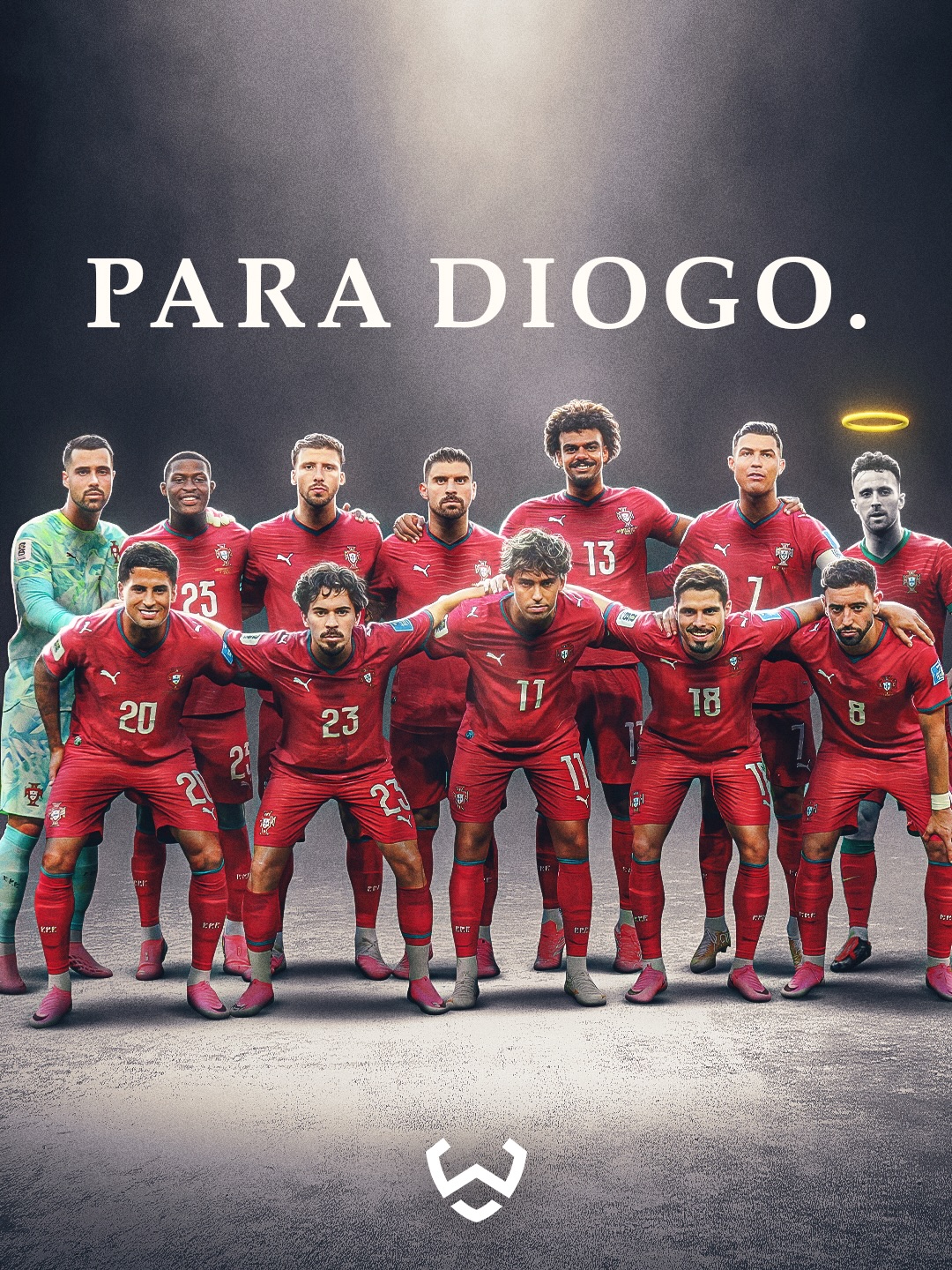 Tonight against Croatia, Portugal play with more than football on their minds. ❤️🇵🇹

Exactly one year after Diogo Jota’s passing, the squad will once again wear their special bracelets bearing his name alongside their own.

26+1. Diogo Forever. ❤️