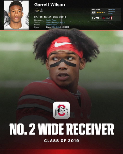 Ohio State has secured a top two WR in seven out of the last nine classes..😳🏈
 
Are the Buckeyes officially Wide Receiver U?
 
(📸 @djpellesmedia)