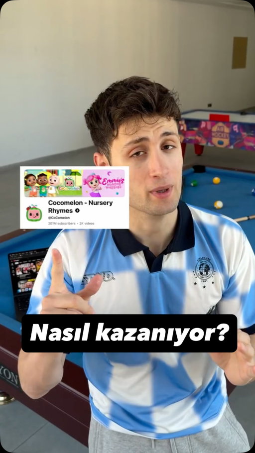 Abi şu YouTube’daki çocuk kanallarının kazandığı paralar gerçekten akıl alır gibi değil…

Milyarlarca izlenme alan videolar var ve bu içeriklerin büyük kısmı artık yapay zekâ ile üretilebiliyor.

Bu videoda, Claude ve Higgsfield AI kullanarak benzer videoları nasıl oluşturabileceğinizi adım adım gösterdim.

Yapay zekâ araçları her geçen gün daha da güçleniyor. Doğru kullananlar için içerik üretmek hiç olmadığı kadar kolay.

Bu tarz yapay zekâ ve içerik üretim taktiklerinin devamını istiyorsanız takip etmeyi unutmayın. 🚀

📩Yoruma “Yolla” yaz site linkini göndereyim. 

@higgsfield.ai 
#higgsfield #HiggsfieldCreator #claude .reklam #MCP